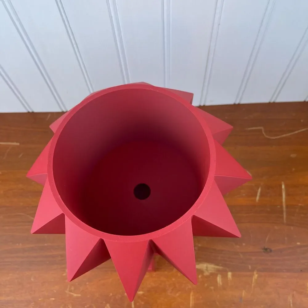Houseplants, Koni Indoor Planter w/ Drainage Hole and Drip Tray